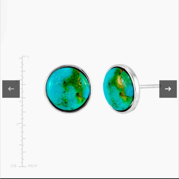 Global Dup Stud Earrings New - Picture 4 of 5